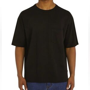 Dkny Black Short-Sleeve Pocket Crew Tee size M